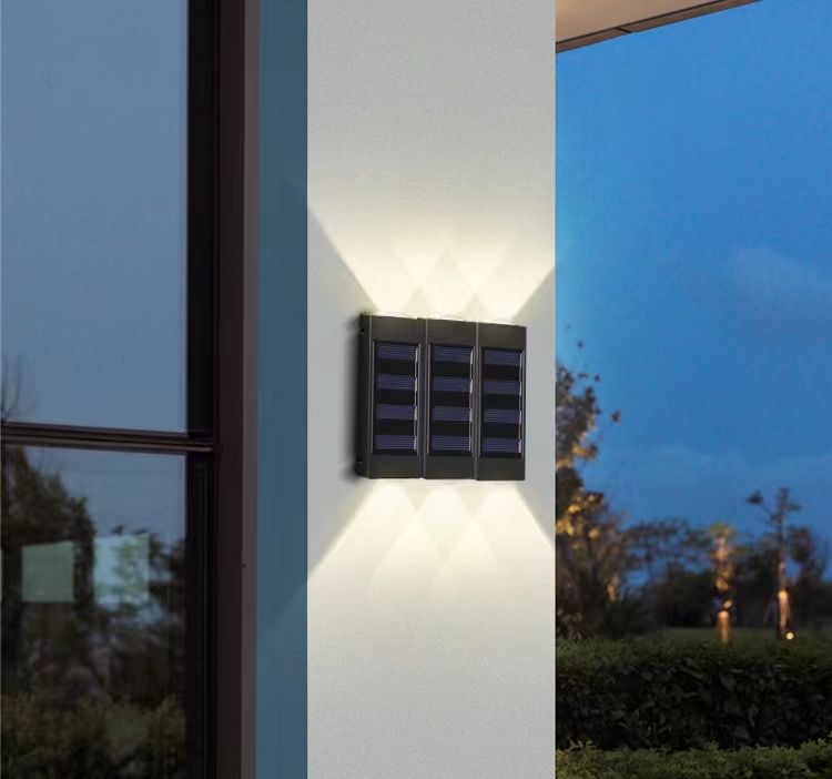 Amazon beliebte Outdoor-LED-Solar-Gartenleuchte, Landschaftsdekorationsleuchte, Outdoor-Park-Garten-Solar-Flutlicht
