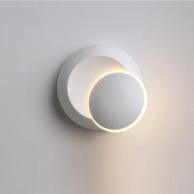 LED-Wandleuchte, um 360 Grad drehbare Lampe im Wandspot für Treppen, Schlafzimmer, Wohnzimmer, Wandleuchte für Zuhause, schickes Licht