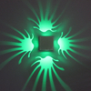 Mikroprozessor-LED-RGB-Wandleuchte 3 W für den Innenbereich mit Stückliste/One-Stop-Service