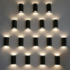 LED Wandleuchte Wasserdicht IP65 Aluminiumstreifen Wandleuchte 12 Watt 24 Watt 30 Watt 85 ~ 265 V Led Pfad Veranda Straßenlaterne Für Außenbeleuchtung