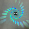 LED-Spiralloch-Wandleuchte, 16-Farben-Wandleuchte, Fernbedienung, Wandleuchte, geeignet für Halle, KTV, Bar, Heimdekoration, Kunst-Wandleuchte
