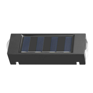 2023 LED Solar Wandleuchte leuchtende Spleißwandleuchte IP65 wasserdichte Außenwandleuchte für Garten- und Hofdekoration