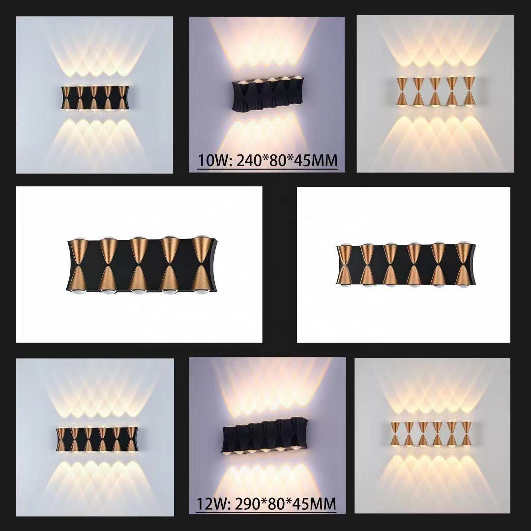 Nordic Persönlichkeit Wand Lampe Einfache Led Wohnzimmer Hintergrund Wand Lampe Hotel Halle Korridor Beleuchtung Oben Und Unten Leuchten HEIßER