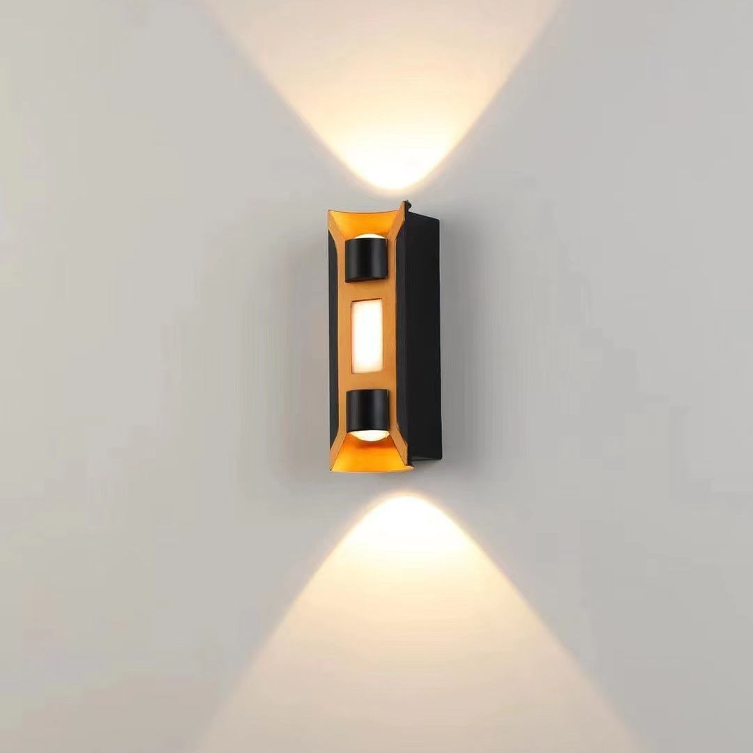 Wandleuchte, IP65, wasserdicht, für den Außenbereich, 6 W/10 W, LED-Wandleuchte, Innen-Schlafzimmer, dekorative Beleuchtung, Veranda, Gartenleuchten, Wandlampen, Abendessen