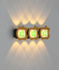 LED-Aluminiumlegierung, wasserdichte Wandleuchte für den Außenbereich, Gartenlampe, Villa, Hotel, Korridor, Balkon, Innen- und Außenbeleuchtung nach oben und unten