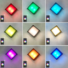 Transparente Schale 9W APP-Beleuchtung Acryl wasserdichte IP65-LED-Wandleuchte für Gartendekoration mit Wohnzimmerbeleuchtung zum Fabrikpreis