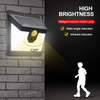 40 LED-Wand-Bewegungsmelder-Licht, Notfall-Außenlampe, LED-Solarlicht, Solar-Wandleuchte, LED-Solarlampe