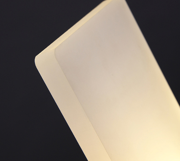 6W Acryl-Wandleuchte, Innenwandleuchte, Acryl-LED-RGB mit Stückliste/One-Stop-Service, LED-Wandleuchte, kundenspezifische Lasermarkierung, kundenspezifische Acryllampenwaren