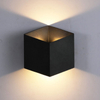 Neue 6W 12W COB-LED-Wandleuchte, wasserdichte Outdoor-Gartenbeleuchtung nach oben und unten, zum Neupreis, minimalistisch und modern, IP65