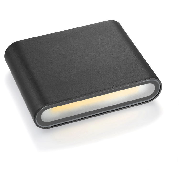 12W IP65 Außenbeleuchtung Moderne Wandleuchte Innen Wasserdichte LED Wandleuchte Wohnzimmer Licht quadratische LED-Wandleuchte