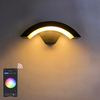 Heißer Verkauf Wasserdichte APP Steuerung Smart Wand Lampe Balkon Hof LED Lampe Intelligente Wasserdichte Wand Lichter