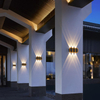 IP65 RGB LED Wandleuchte für den Außenbereich, wasserdicht, Gartenbeleuchtung, Aluminium, 2 W, 6 W, 8 W, 10 W, 12 W, für Innenräume, Schlafzimmer, Wohnzimmer, Treppen, Wandleuchte