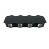 4W 6W 8W Neue schwarze Schale weiße Schale IP65 wasserdichte Outdoor-LED-Wandleuchte Auf- und Ablichter Wandleuchte