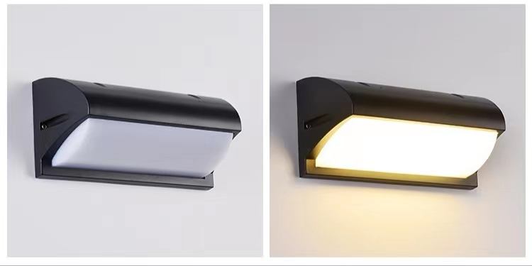 Led Wand Lampe Aluminium Outdoor IP65 Wasserdicht Up Down Wand Licht Für Home Treppen Schlafzimmer Nacht Badezimmer Korridor Beleuchtung