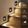 Einbau-Bodenleuchte, Treppenstufenleuchte, LED-Stufenleuchten, AC85–265 V, wasserdicht, IP54, LED-Außen- und Innenstufenleuchten, LED-Beleuchtung für Stufen