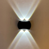 4W moderne minimalistische Outdoor Indoor Hotel Gang Korridor Tür Innenhof Treppe Veranda LED wasserdichte Mond Wandleuchte