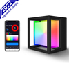 Moderne Innen-RGB-10-W-LED-Wandleuchte nach oben und unten, dekoriert Wandleuchte, Schlafzimmer, Nachttisch, bunte Wandleuchte mit Fernbedienung