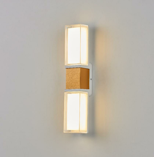 9W 10W Außenwandleuchte LED Wasserdicht IP65 Aluminiumstreifen Innen- und Außenbeleuchtung Dekoration Garten Veranda Leuchten 85-265V