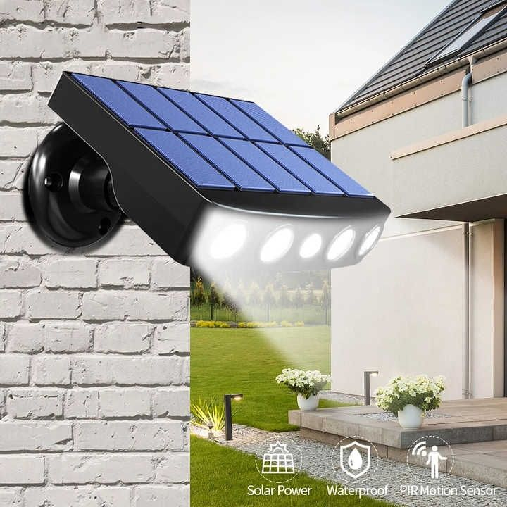 Neue Art Induktive Überwachung Solar Wand Lampe Im Freien Wasserdichte Villa Hof Lampe Im Freien Garten Zaun Treppen Schritt Lampe