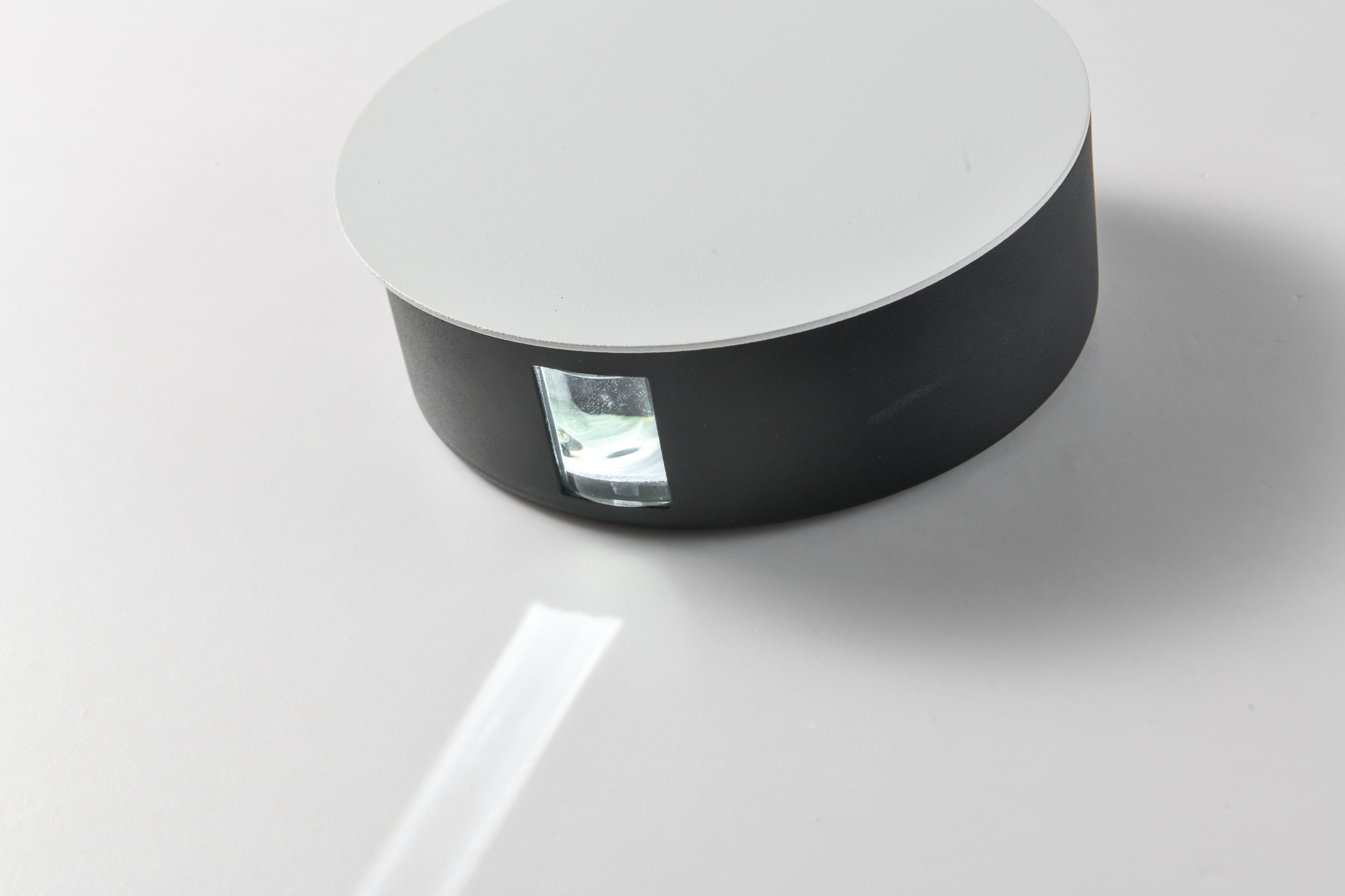 6W LED-Innenwandleuchte, kreisförmige Wandleuchte, vierseitig leuchtende Fernbedienung, Wandleuchte, Wandleuchte, Dekorationslicht, warmweißes/kaltweißes Licht, Schlafzimmer, Wohnzimmer 