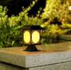 5LED Solar Hof Lampe Rasen Boden Lampe Garten Solar Lampe Garten Spalier im Freien antike Raum Licht Dekoration amerikanischen Stil 
