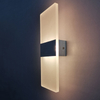 6W Acryl-Wandleuchte, runde Acryl-Wandleuchte, rechteckige Acryl-Wandleuchte, LED-Wandleuchter, Lampe für Wohnzimmer, Schlafzimmer, Hotel, Restaurant, Beleuchtung