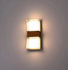 6W 12W LED Moderne Outdoor Wasserdichte Wand Lampe Innen Schlafzimmer Wohnzimmer Balkon Wand Licht Hause Beleuchtung Aluminium wandleuchte