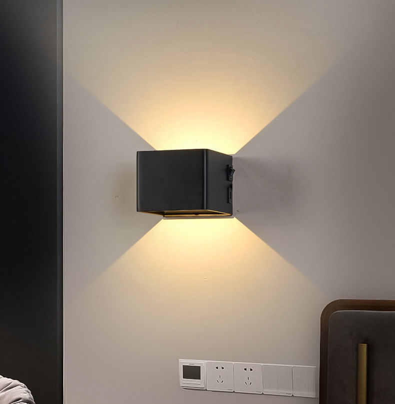 USB Aufladbare Wand Lichter Hause Innen Motion Sensor Beleuchtung Schlafzimmer Nacht Lampe Korridor Treppe Dekor Lichter Wand Lampe