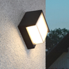 Wasserdichte Led-wandleuchte Garten Außendekoration Haustür Beleuchtung Wandleuchte AC85-260V Leuchte Schwarz Lampenschirm Leuchte