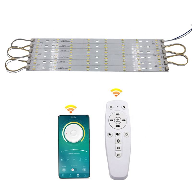 24 W dimmbare LED-Deckenleuchte, leuchtende dreifarbige einstellbare 5730SMD-Lichtquelle, Beleuchtung, Infrarot-Steuerung, Schlafzimmer-Downlight