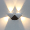 4W LED-Wandleuchte, bunte Beleuchtung, Wand-Innendekorationsleuchte für Loft, Badezimmer, Wohnzimmer, Heimbeleuchtung 