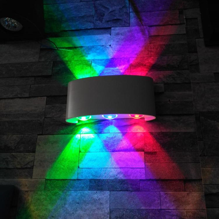 Heißer Verkauf Up And Dowm Wandleuchte Im Freien Wasserdichte Lampe Montiert Wasserdichte IP65 Außenwand Licht Veranda Garten Licht Eitelkeit