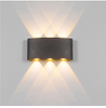 Günstiger Fabrikpreis Ip65 wasserdichte Wandleuchte Schwarze LED-Lampe Badezimmerleuchte für 100 % Sicherheit