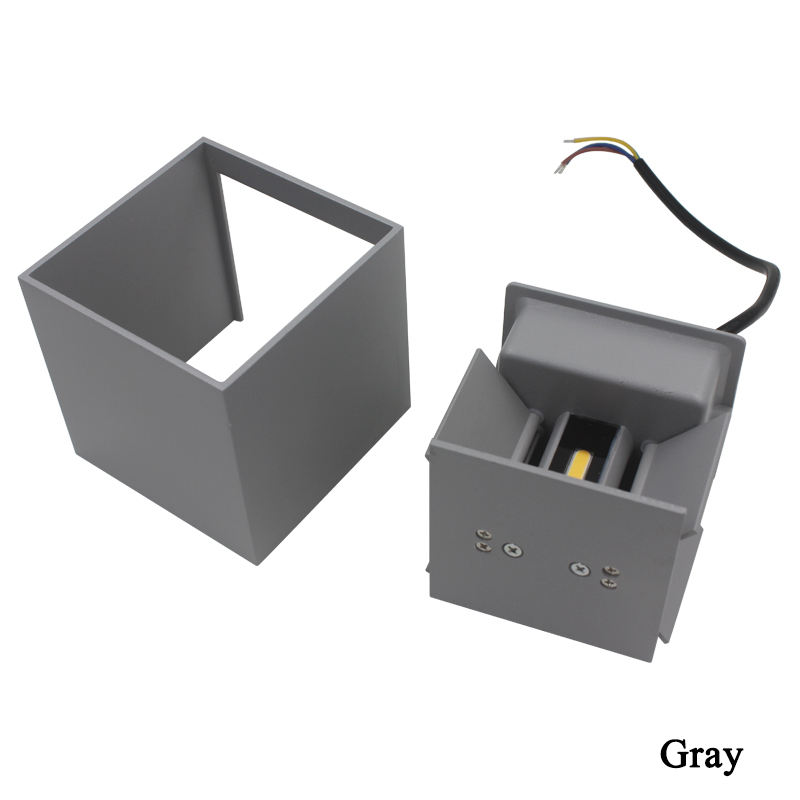 Industrielle Dekoration 12W IP65 wasserdichte Outdoor-LED-Wandleuchte Wandlamp Up And Down Wandleuchte zum Fabrikpreis