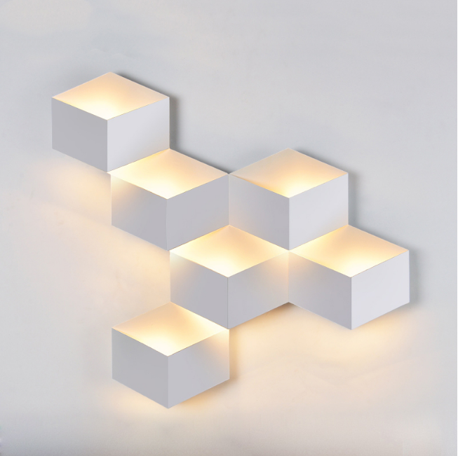 2023 neue COB-LED-Wandlampe, 12 W, wasserdicht, für den Außenbereich, nach oben und unten, Gartenbeleuchtung zum Fabrikpreis