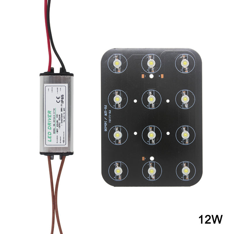 LED-Chip, 12 W, 18 W, 20 W, 24 W, 30 W, 36 W, 48 W, Hochleistungs-Lampendioden, AC85–265 V, wasserdichter LED-Treiber für vergrabene Leuchten