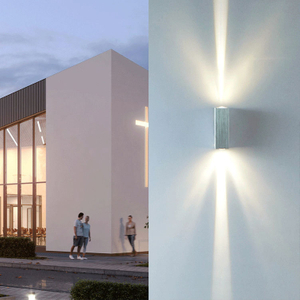 Beam Light Wasserdichte Wandleuchte LED Wandleuchte im Freien wasserdichte Gartenlampe Hotel Engineering Lampe Fabrik Direktverkauf