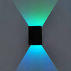 Energiesparendes, farbenfrohes 5-W-Spotlicht mit hoher Helligkeit, LED-Licht, warmweiß/kaltweiß/RGB, alternative Wandhalterungsleuchte