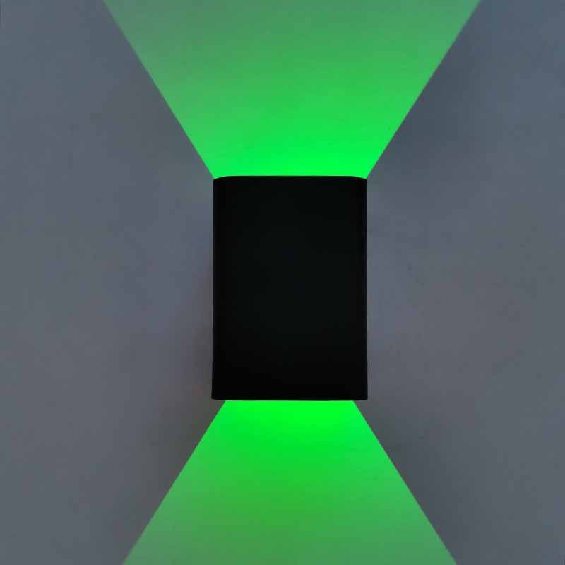 5W AC85-265V Modernes Aluminium Art Deco RGB Schlichtes Design Beleuchtungskörper Nachttischlicht Schlafzimmer Nachtlicht