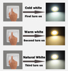 3W 5W 7W 9W 12W 18W SMD5730 Warm/Kaltweiß Kombiniertes Farbpanel + segmentierte Steuerung LED-Treiber-Netzteil für Downlight