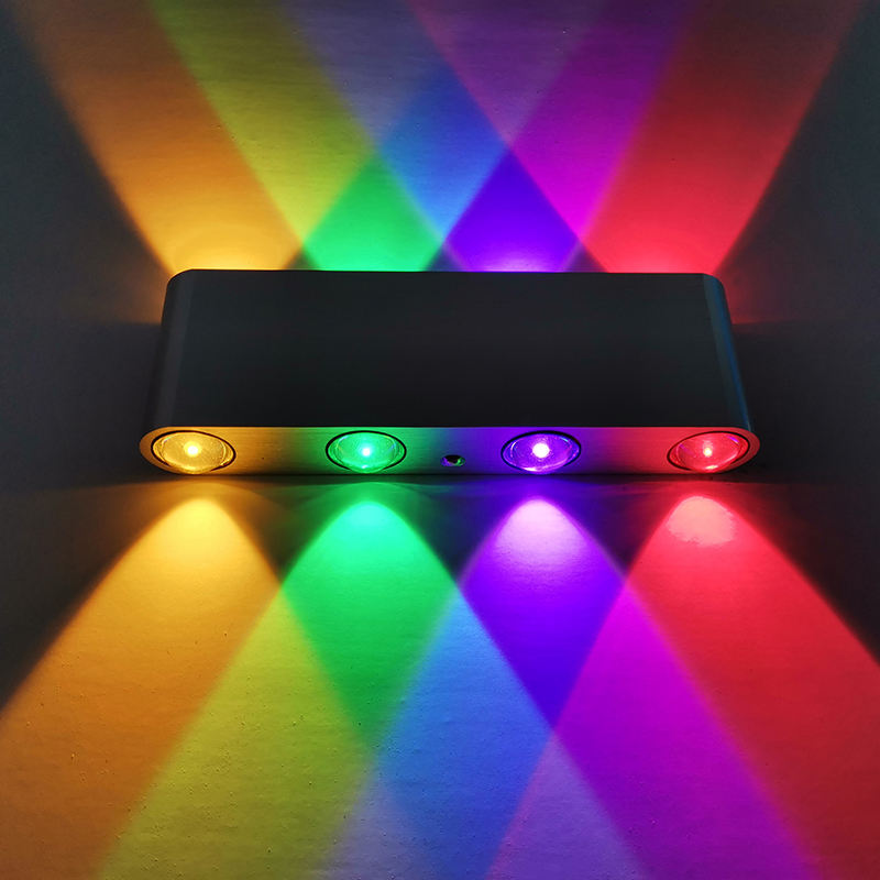 Hagood Up And Down Wandleuchte, 8 W, LED-Wandleuchte für Innenräume, Büro, Hotel, Diy Color Goods, wasserdichte Wandleuchte