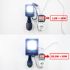 10W - 50W Solarlampe, Solar-Außenwandleuchten, LED-Solarlampe, Weg, Treppe, im Freien, wasserdichte Wandleuchte, Outdoor-Solar-Wandlampen, LED-Flutlicht, LED-Strahler, Straßenlaterne