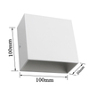 Cube CoB 6W LED Up And Down Wandleuchte AC85-265V Schlafzimmer Nachttisch Cube Wandleuchte Innen Aluminium Dekoration Beleuchtungskörper
