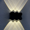 Außen- und Innenwandleuchte, LED-Wandleuchte, Up And Down, IP65, wasserdichte Beleuchtung, moderne Außenwandleuchten, moderne Außenbeleuchtung, Wandleuchten für den Außenbereich, moderne Wandleuchte 