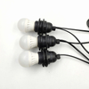 E27 Vollzahn-Lampenfassung, Himalaya-Drahtstecker, Salzlampenfassung, 317-Schalter, EU/US-Stecker, drei Lampenfassungen
