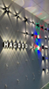 Alphabet-Lampe, DIY-Unternehmen, Logo, Alphabet-Wandleuchte, LED-Wandleuchte, moderne LED-Wandleuchte für den Außenbereich, LED-Wandleuchte, Lichter, Wandpaket, LED-Beleuchtung