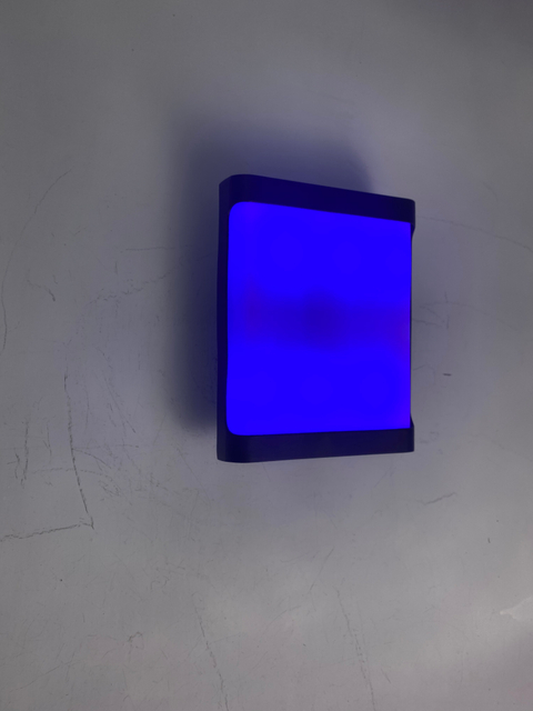 12W TV-förmige Wandleuchte, Außenwandleuchte, wasserdichte LED-Wandleuchte, Außenwandleuchte, Außenwandleuchte, moderne Außenwandleuchte, Wandleuchte in TV-Form 