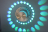 LED-Deckenleuchte, poröse LED-RGB-Deckenwandleuchte mit Fernbedienung, Innen-LED-Treppenwandleuchte AC85-265, Neujahrsgeschenk