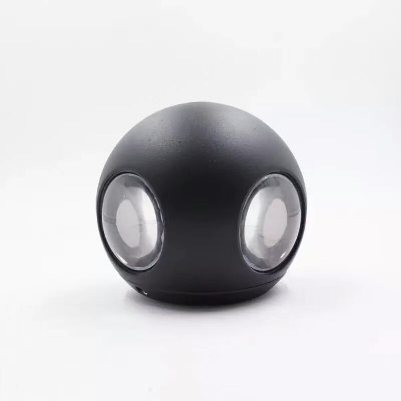 IP 65 wasserdichte, moderne LED-Wandleuchte, Kugelform, runde Außenwandleuchte mit hoher Qualität