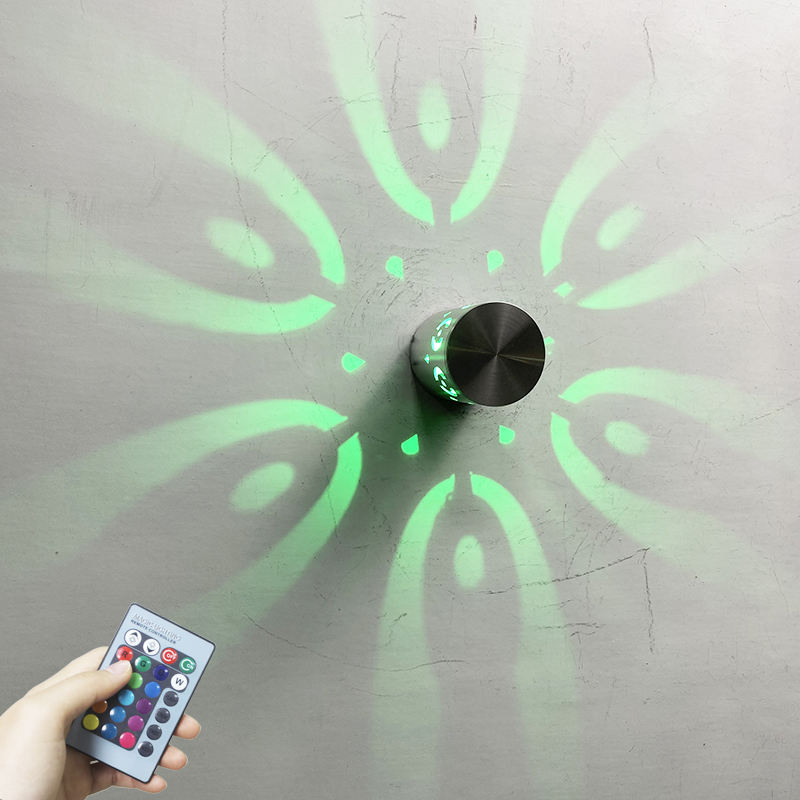 Spirale Wandleuchte Led Bunte Fernbedienung Für Hintergrund Atmosphäre Club Bar KTV Theater Empfang Villa Dekoration